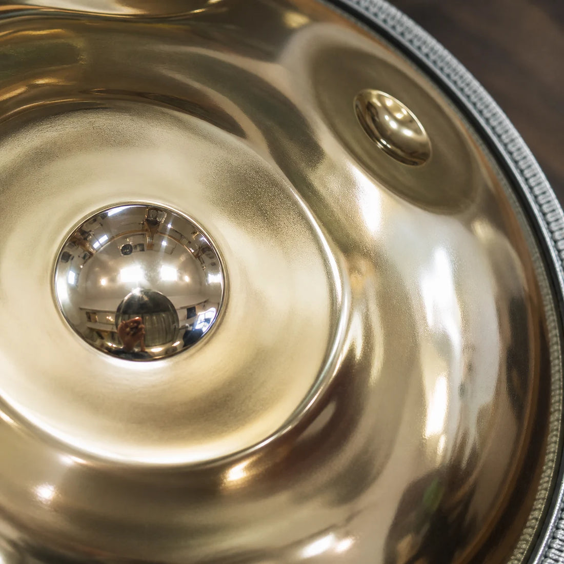 Handpan Celtic D Minor 9 Notes - Stainless Steel, Hand-Tuned