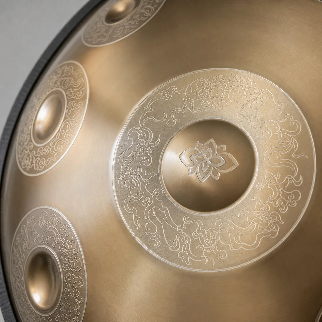 Handpan D minor 9–12 notes – nitrided steel