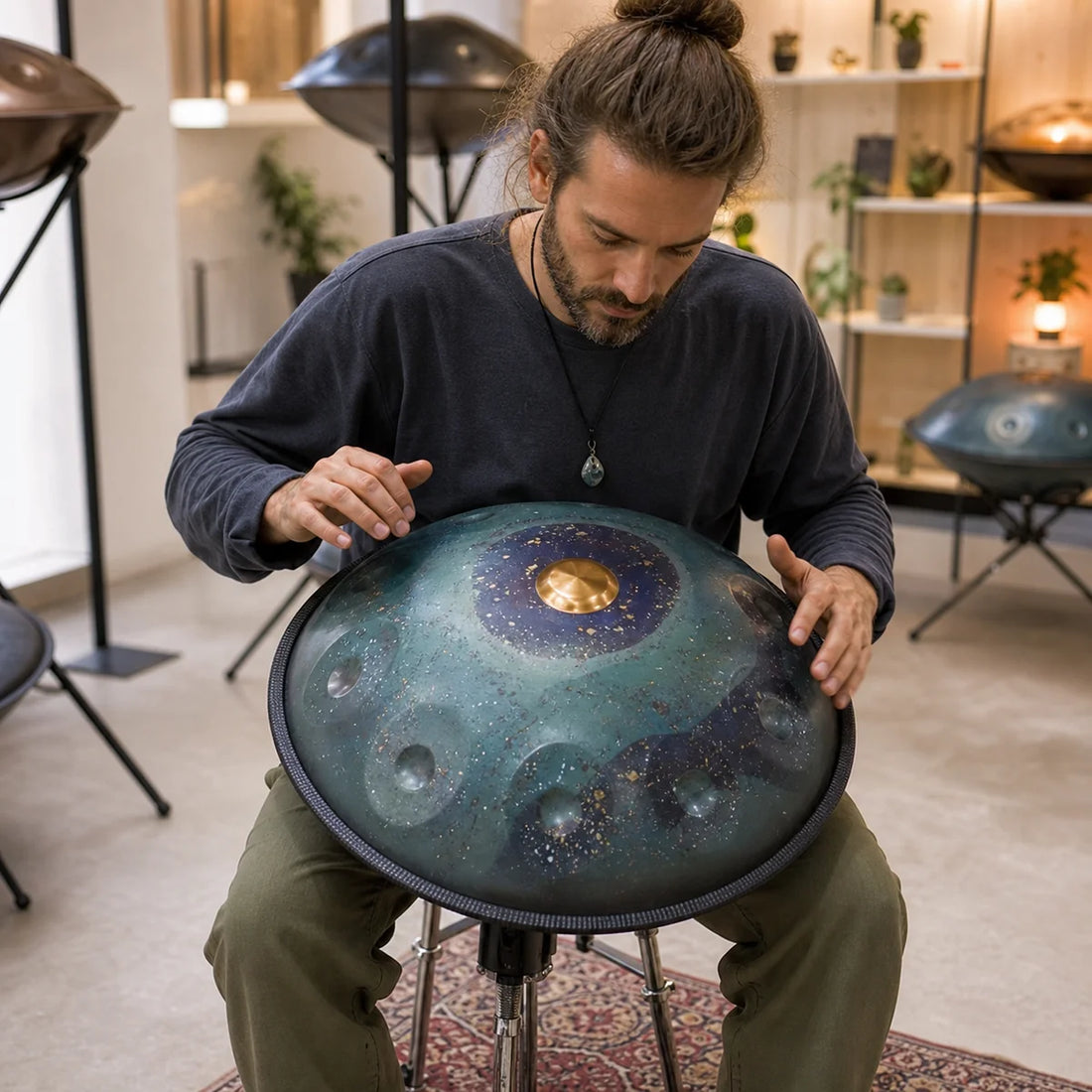 Handpan D-Moll 10 Noten
