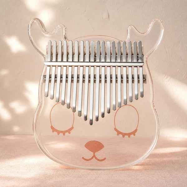Kalimba 17 oder 21 Tasten - Acryl, Transparent - 01 Hauptansicht