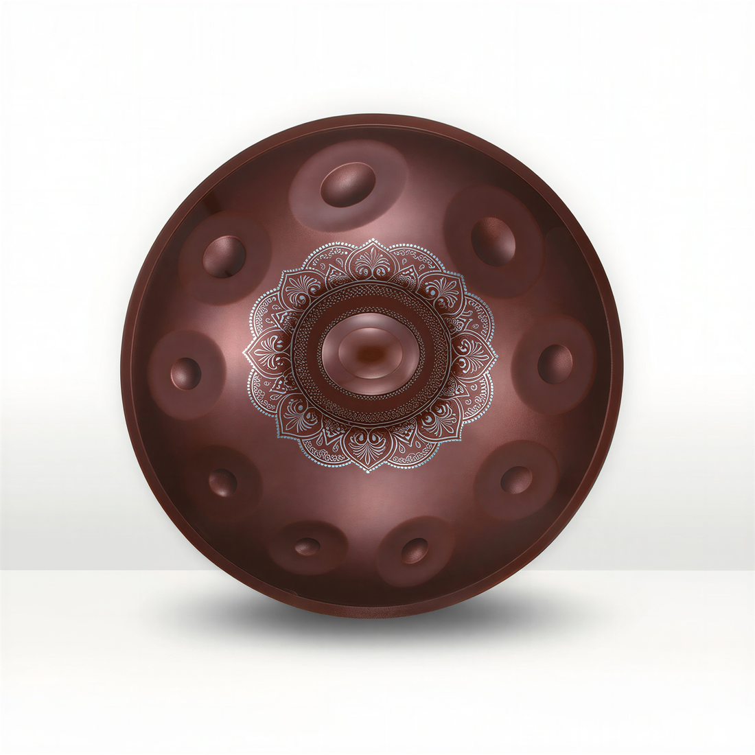 MANDALA handpan Kurd Amara Ré mineur 9 notes – Resonance Handpan