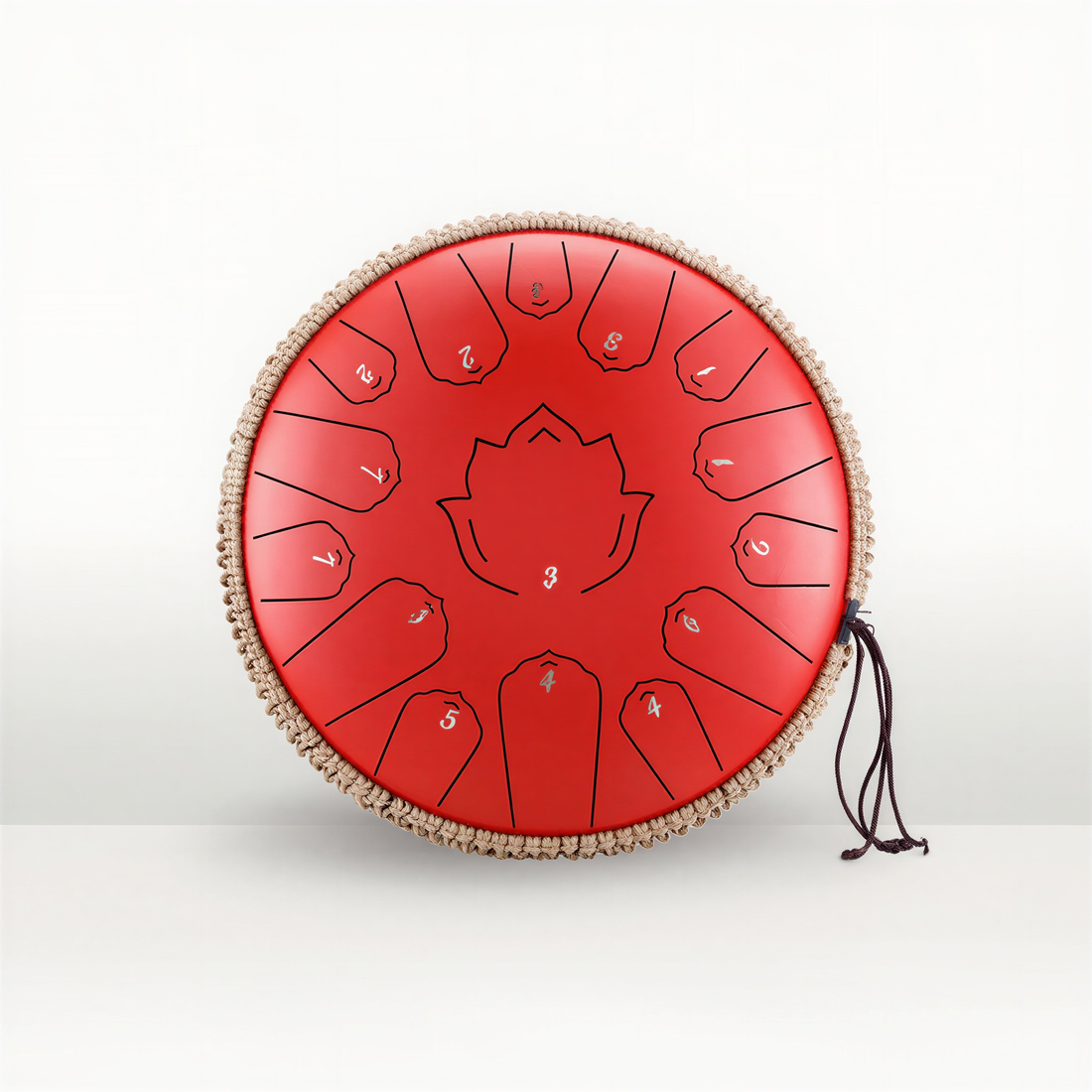 Tongue Drum C Major 15 Notes 35 cm