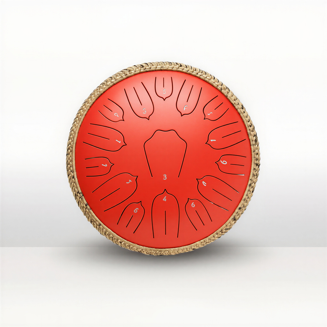 Tongue Drum D 15 Notes 33 cm