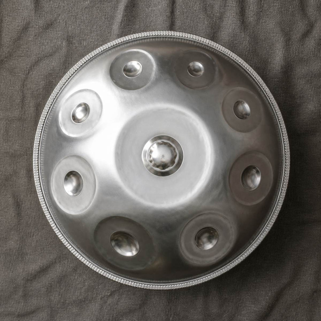 Handpan Air Kurd oder Keltisch D-Moll 9–10 Noten – handgestimmt