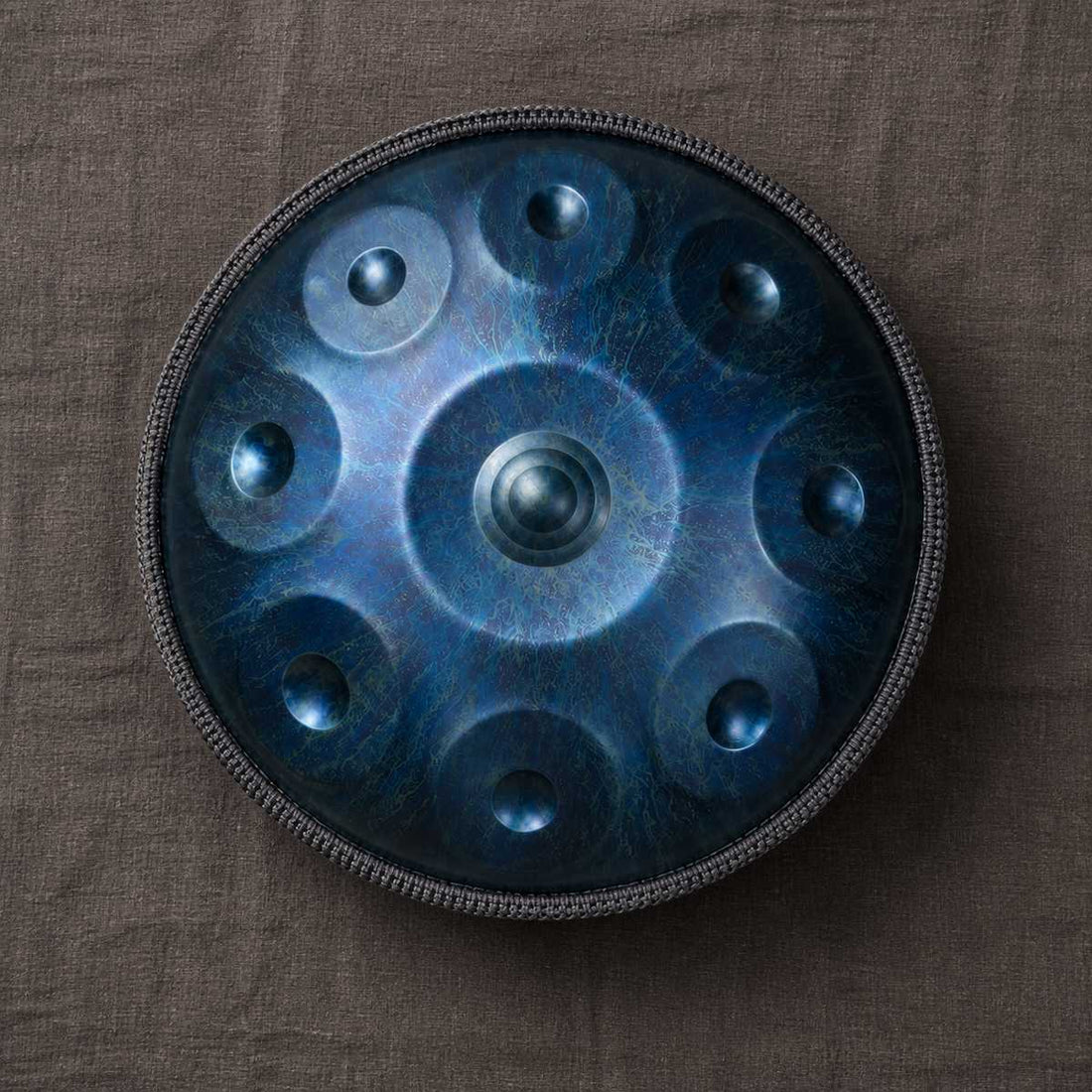 Handpan Stars D-Moll 10 Noten – Blau