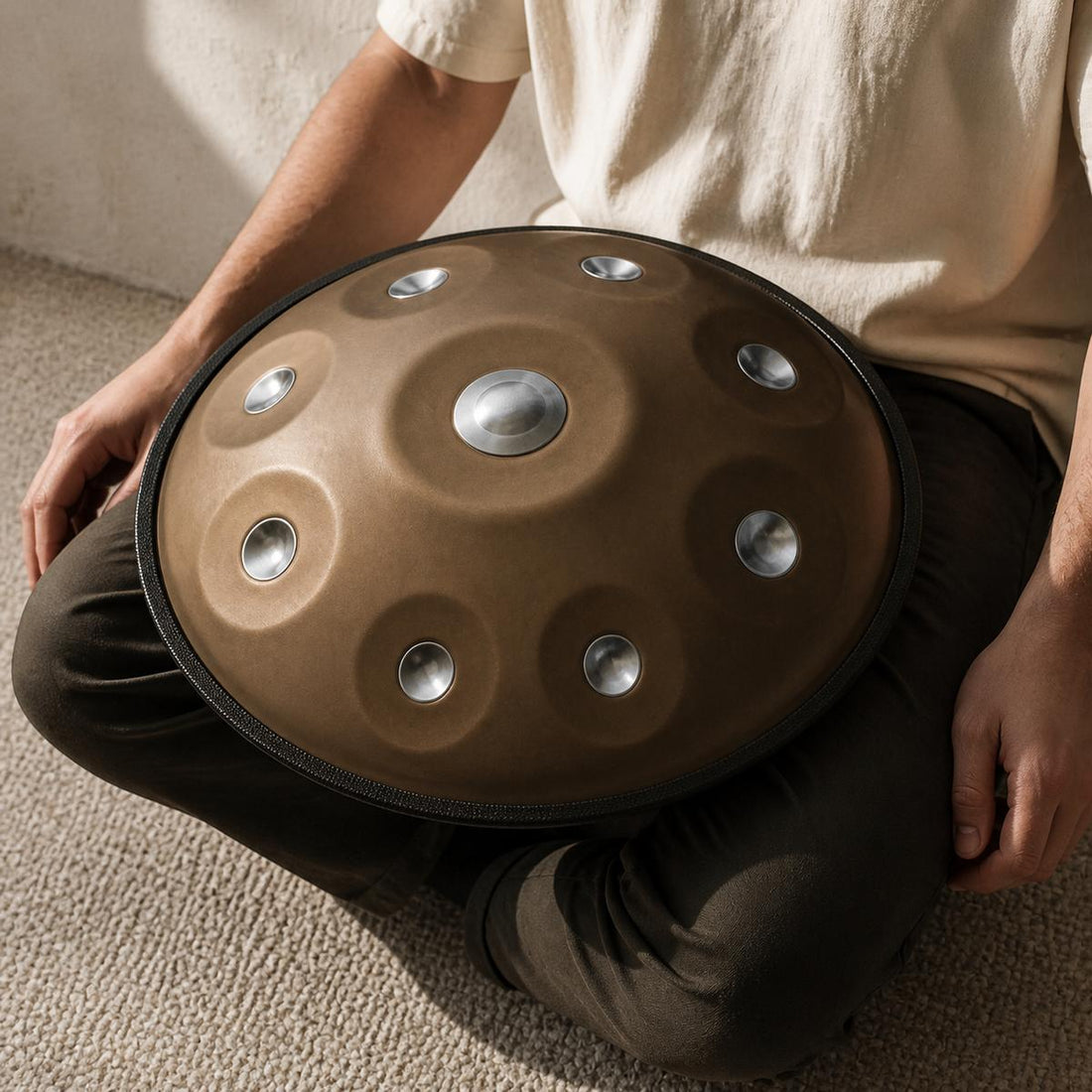 Mini-Handpan G-Moll 9 Noten