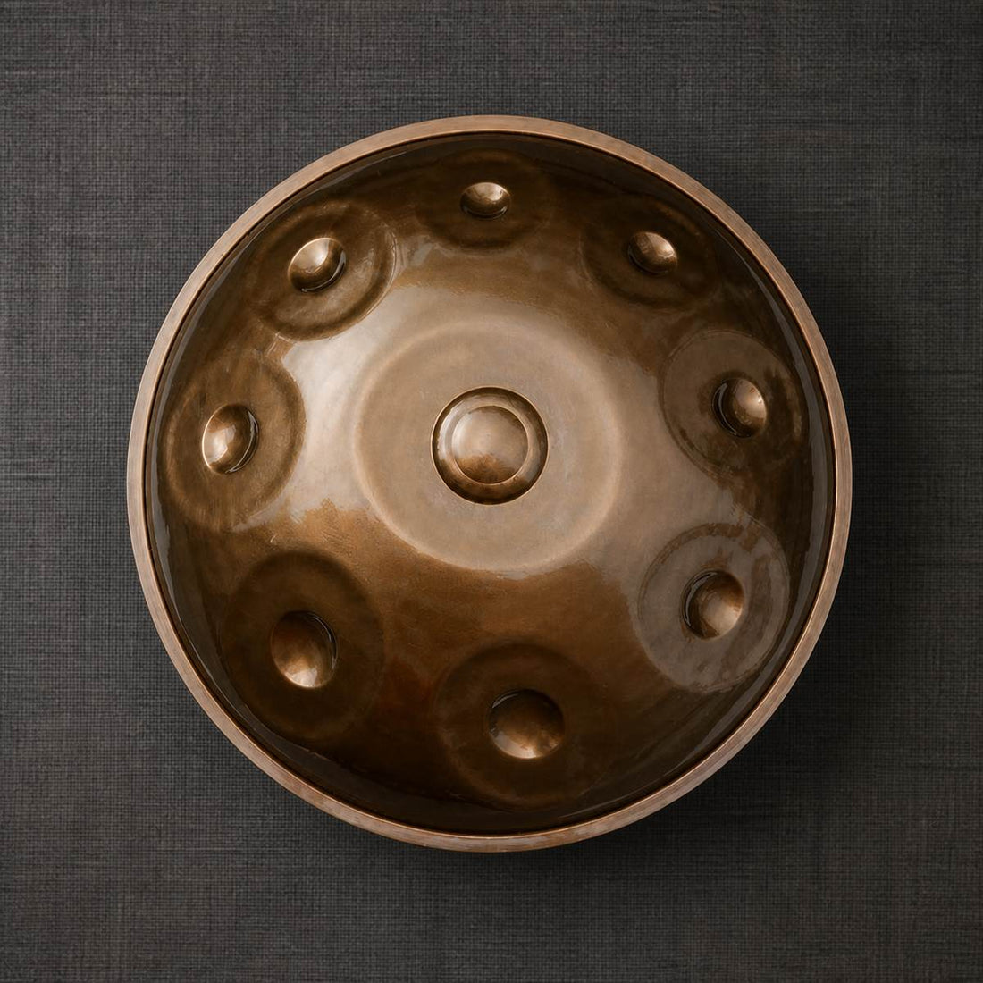 Handpan Palm-Zen F Kurd 9 Noten – handgestimmt