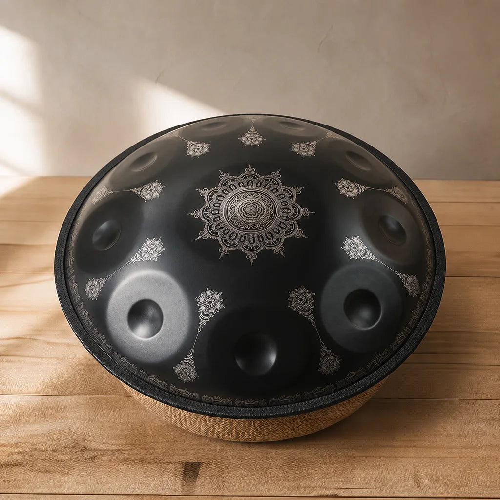 Handpan D-Moll 9–12 Noten – Premium-Stahl