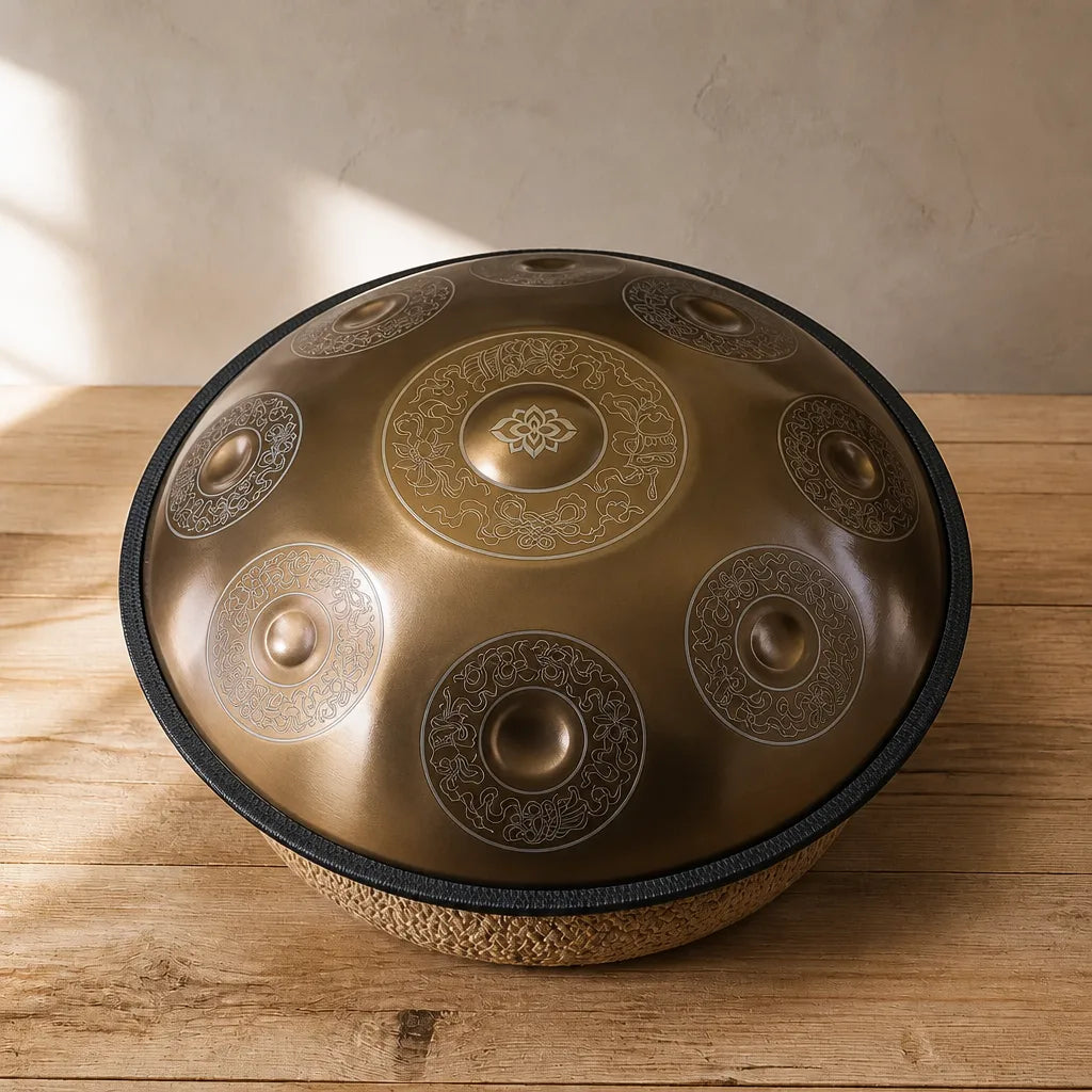 Handpan D minor 9–12 notes – nitrided steel