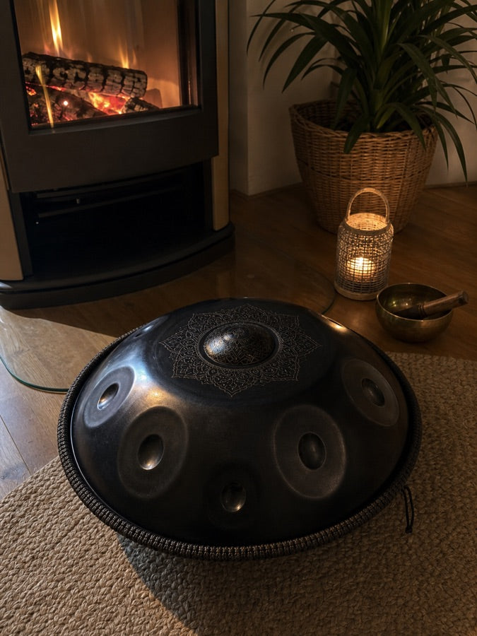 Kundenfoto einer Handpan zu Hause