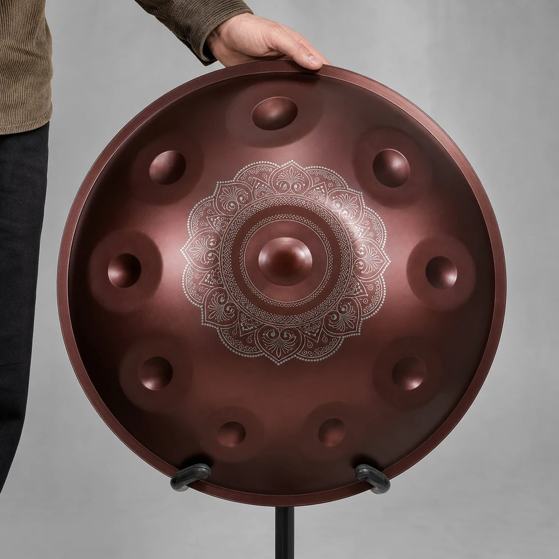 Handpan Kurd D Minor 9-10 Notes - Hand-Tuned