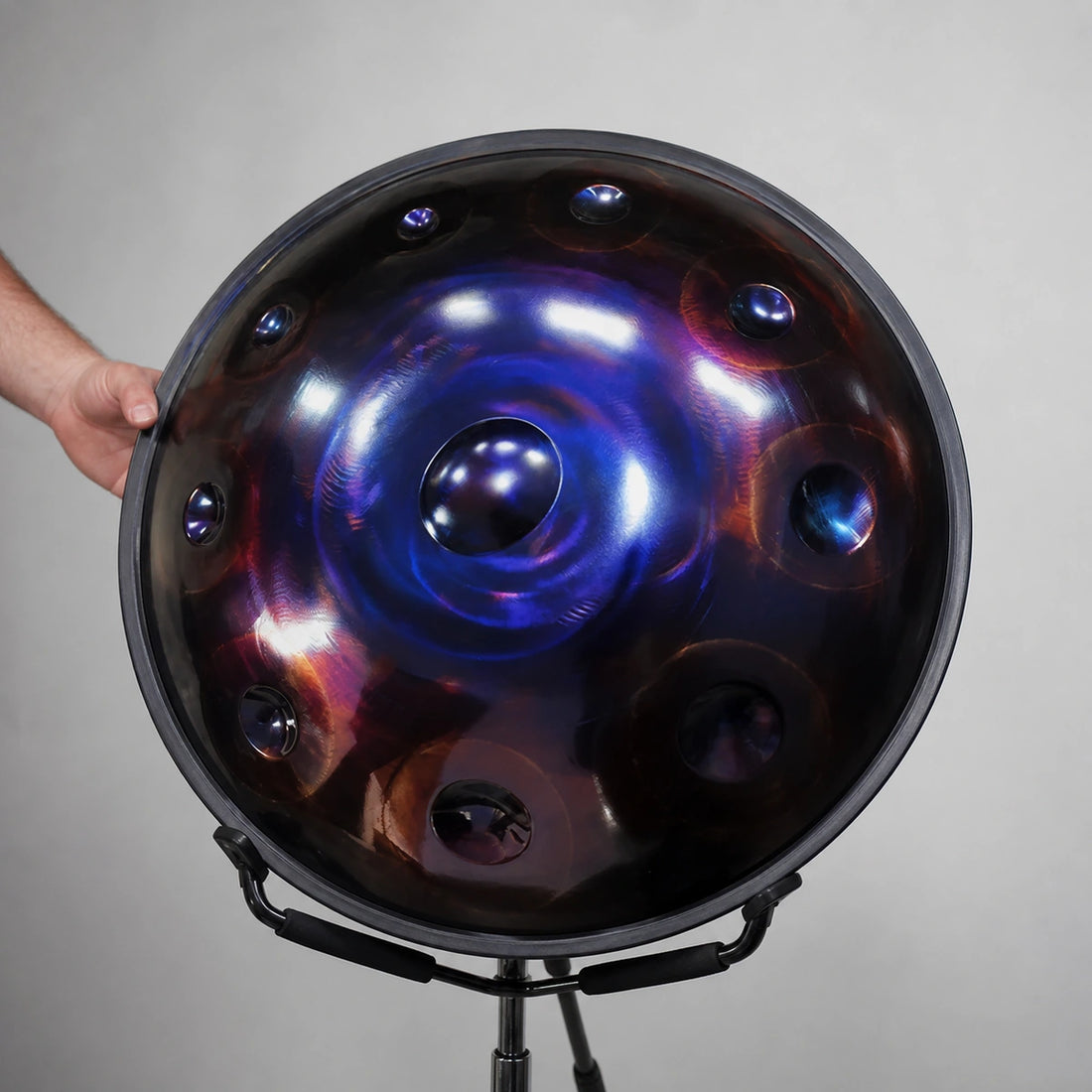 Handpan Kurd & Keltisch D-Moll 10 Noten – Edelstahl