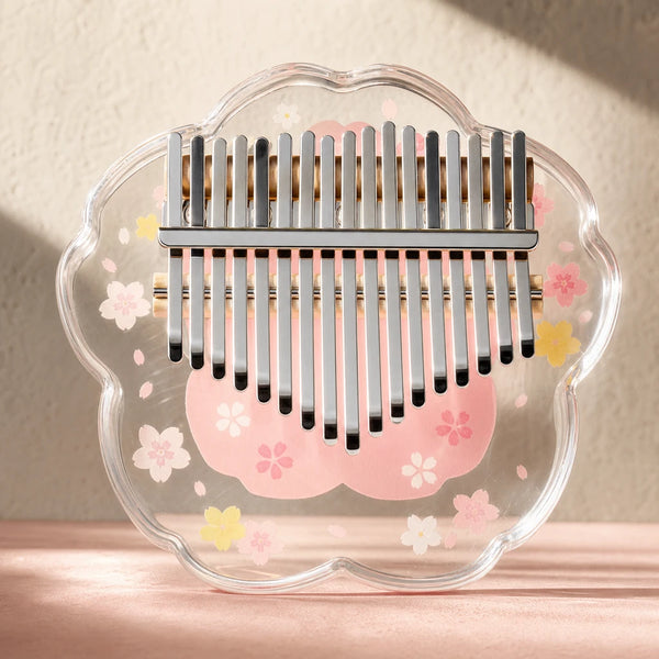 Kalimba 17 Tasten - Acryl, Design-Edition - 01 Hauptansicht