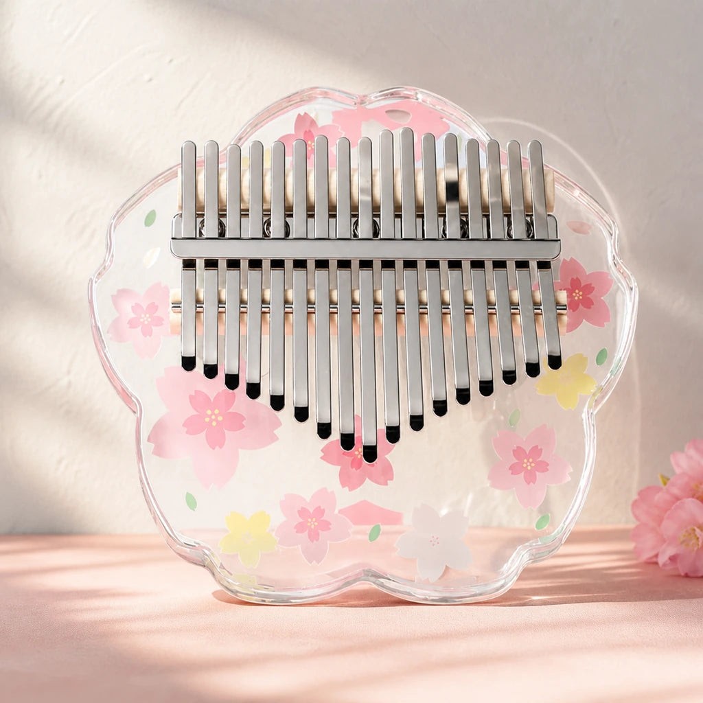 Kalimba 17 Tasten - Acryl, Design-Edition - Variante 2 - Hauptansicht