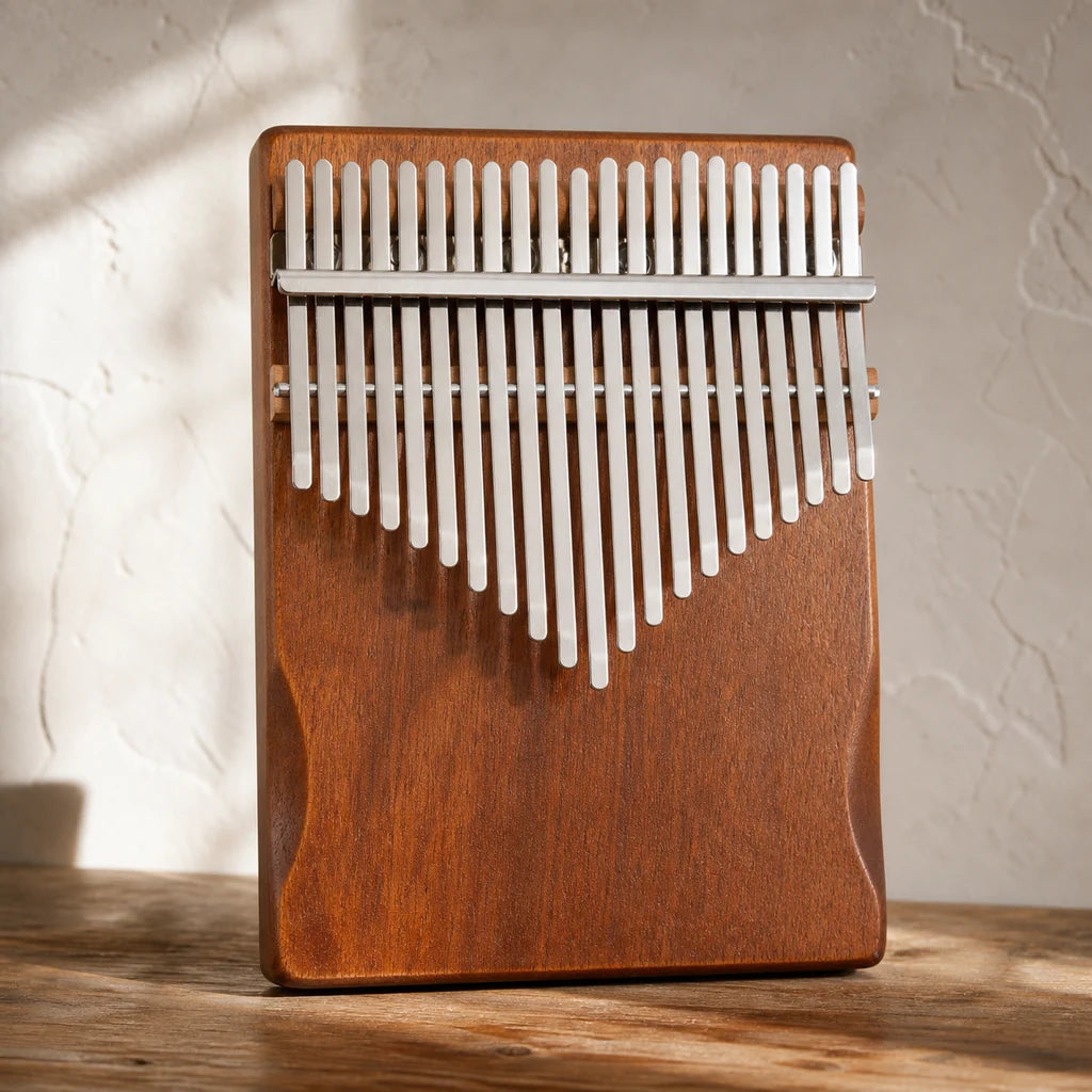 Kalimba 21 Tasten - Mahagoni Standard - Variante 3 - Hauptansicht