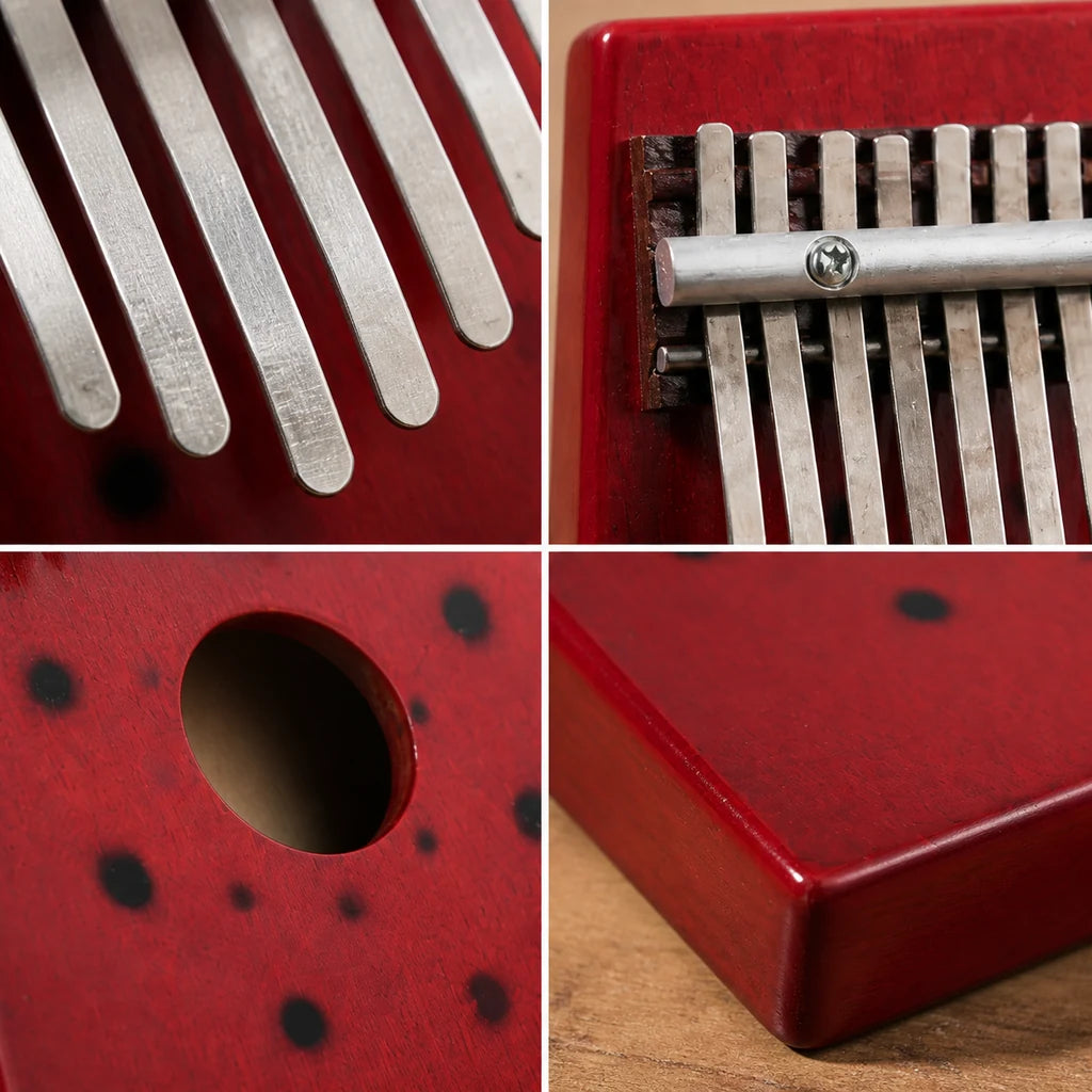 Kalimba 10 Tasten - für Einsteiger - 04 Details