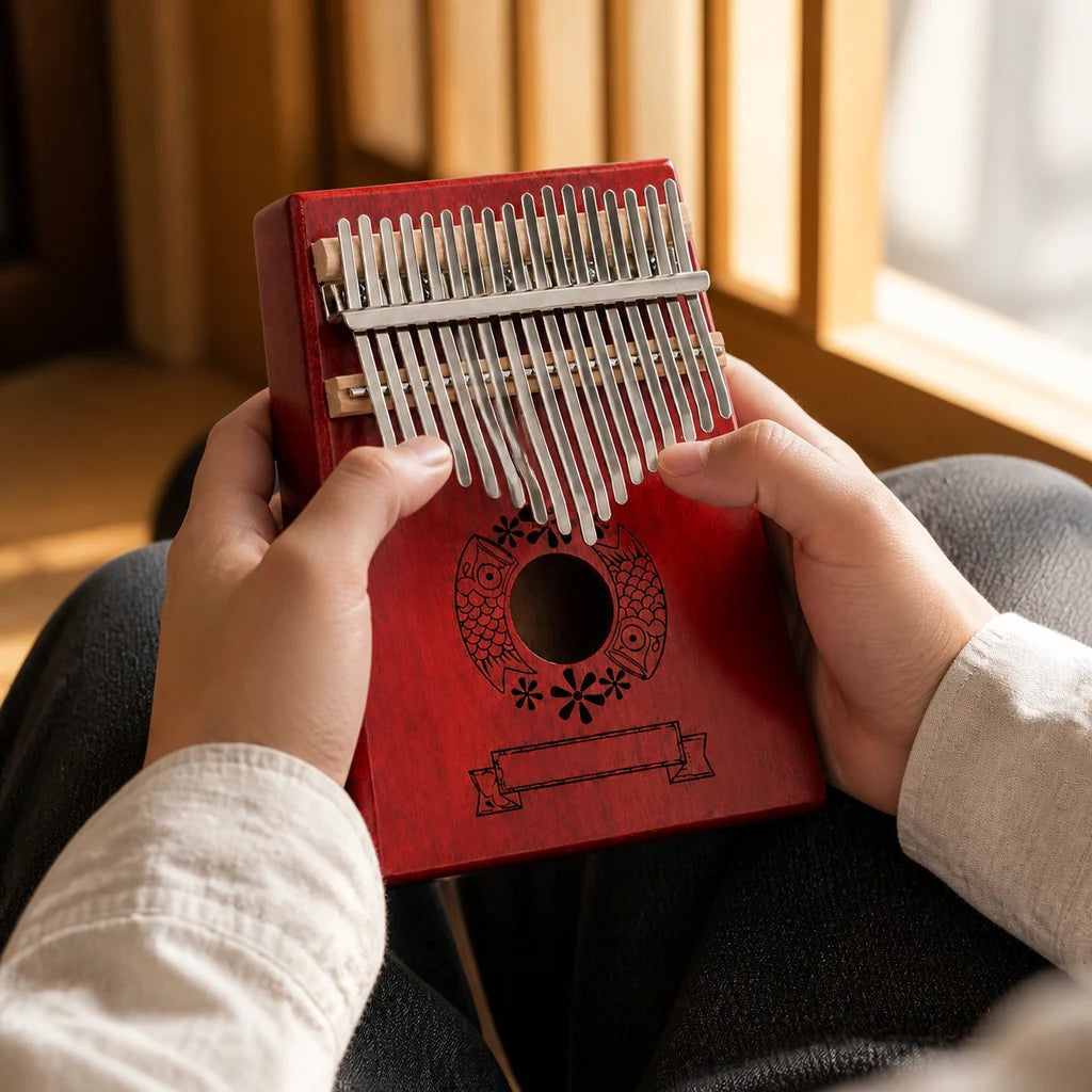 Kalimba 17 Tasten - Japan-Style - 02 Anwendung