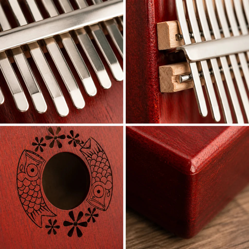 Kalimba 17 Tasten - Japan-Style - 04 Details