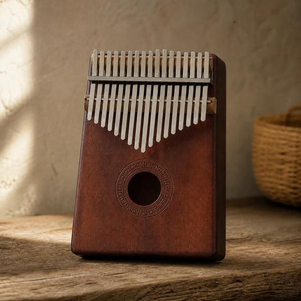 Kalimba 17 Tasten - Handgefertigt - 01 Hauptansicht