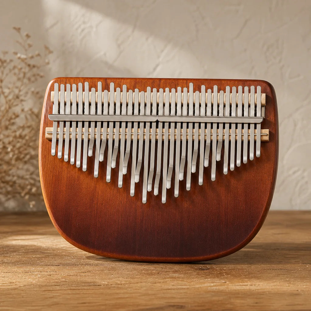 Kalimba 34 Tasten - Drum-Style - Variante 3 - Hauptansicht
