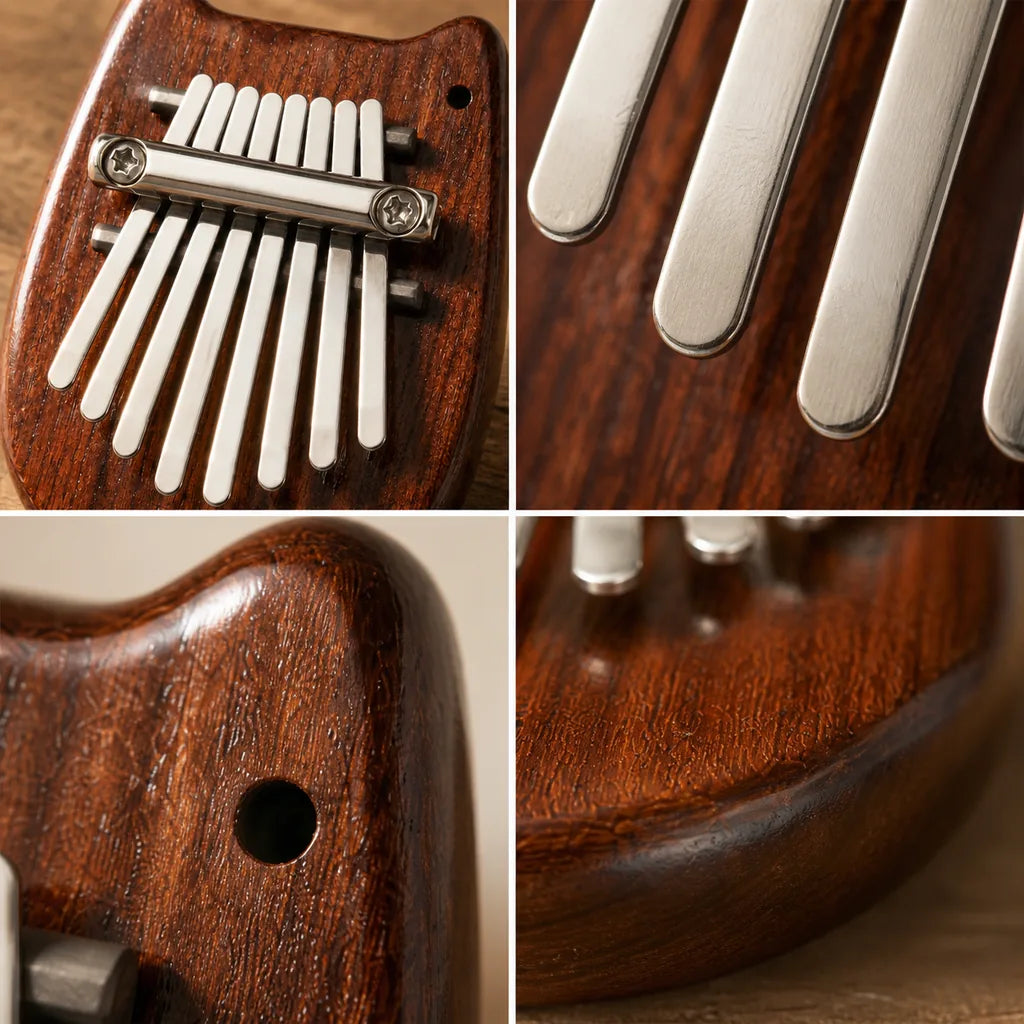 Kalimba 8 Tasten - Mini - 04 Details