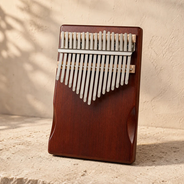Kalimba 17 Tasten - Flat Design - 01 Hauptansicht