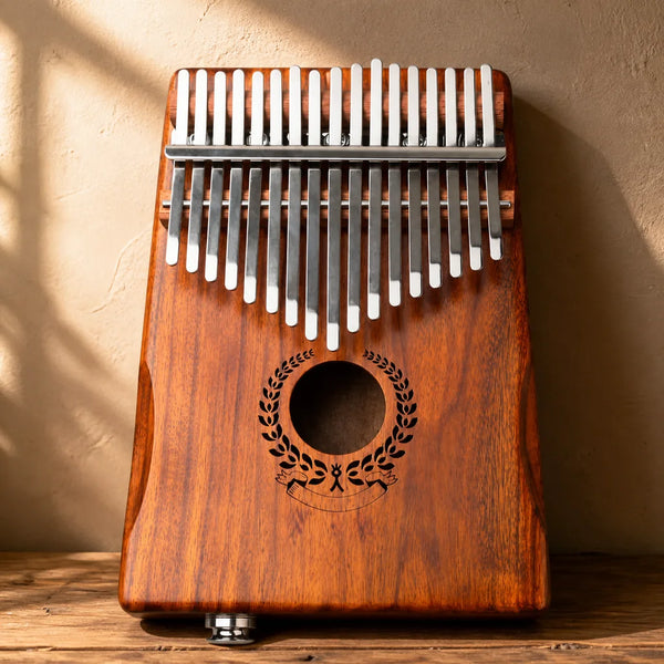 Kalimba 17 Tasten - Akazienholz, mit Tonabnehmer - 01 Hauptansicht