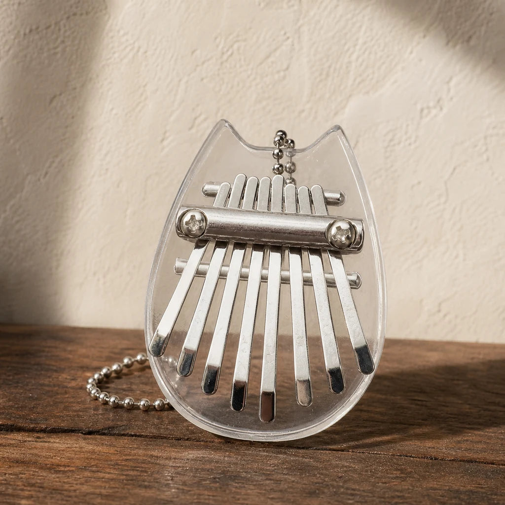 Kalimba 8 Tasten - Acryl, für Einsteiger - Variante 2 - Hauptansicht