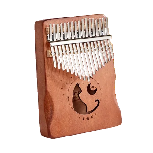 Kalimba 17 notes acajou massif piano à pouce premium – Resonance Handpan