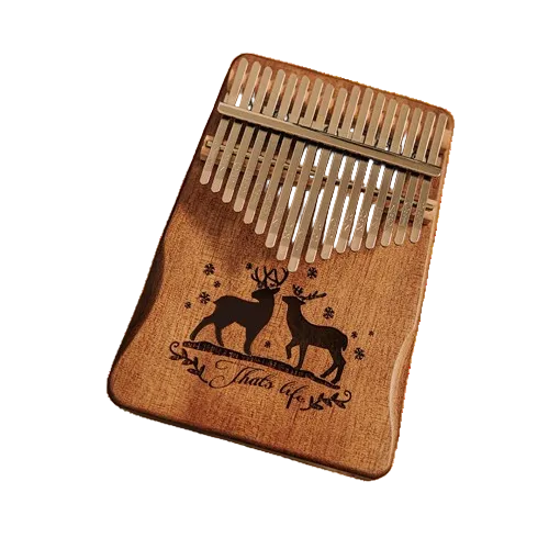 Kalimba 17 Notes en Bois de Hêtre
