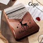 Kalimba 17 Notes en Bois de Hêtre