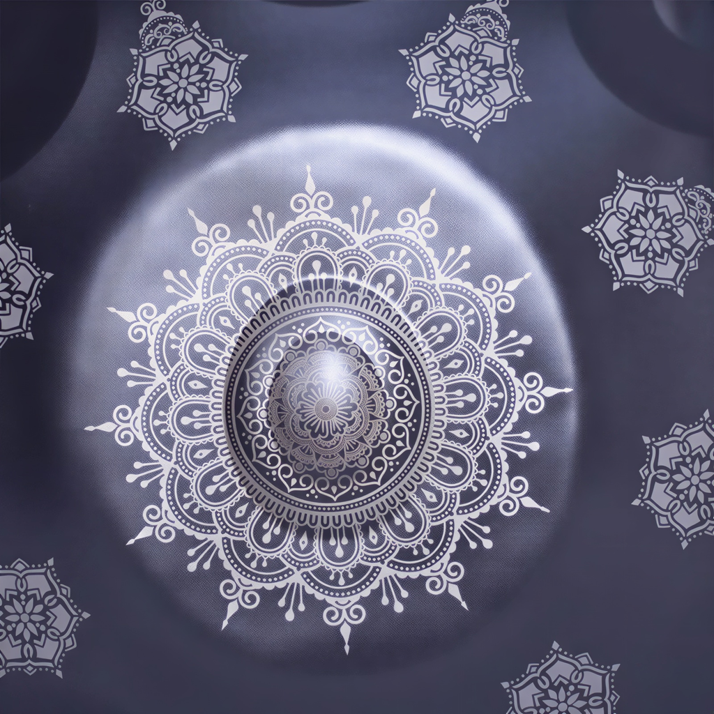 MANDALA Blau — C-Dur 9, 10, 12 Noten