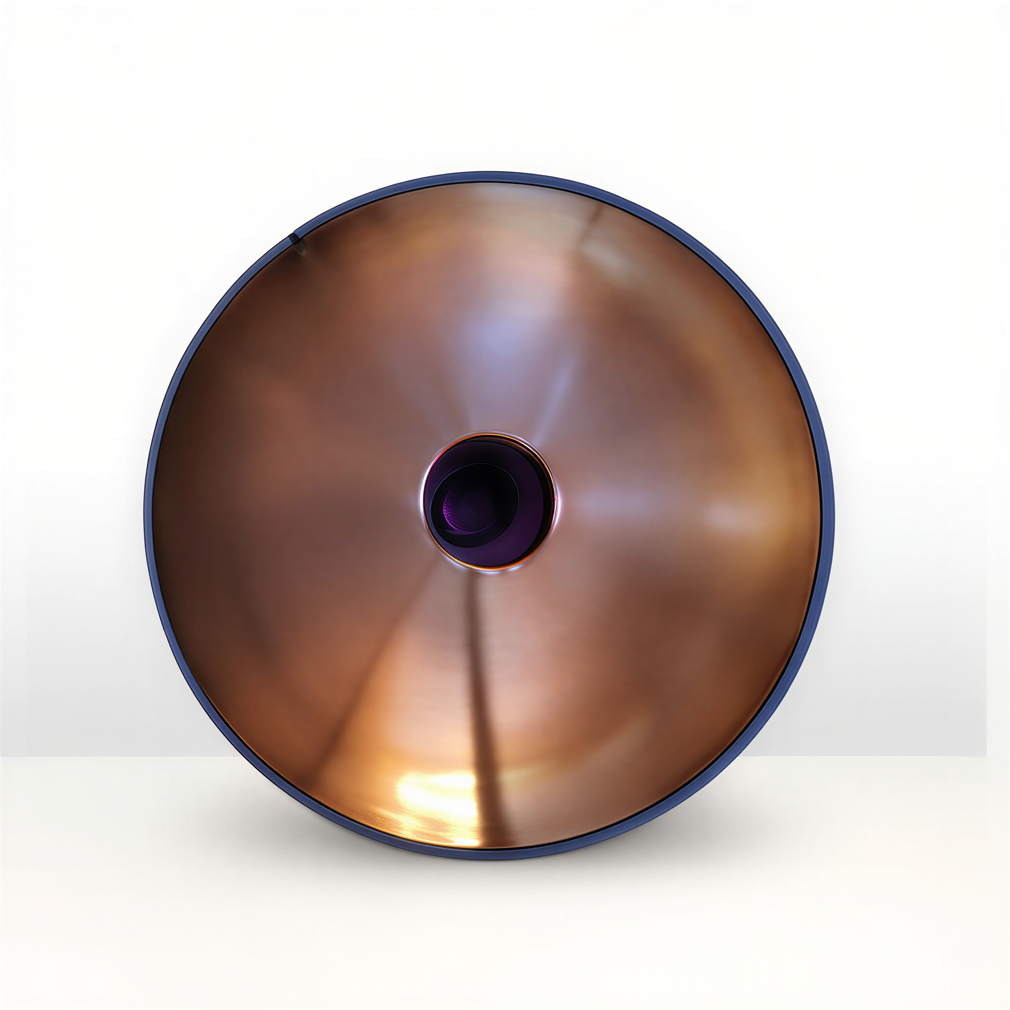 Handpan Artisanal en Acier Ember Kurd Ré mineur 9, 10 notes