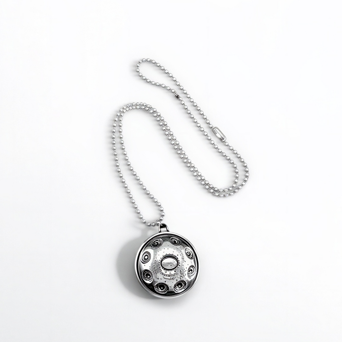 Pendentif handpan collier musical artisanal – Resonance Handpan
