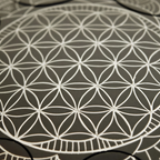 Tongue drum mandala 8 notes