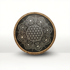 Tongue drum mandala 8 notes