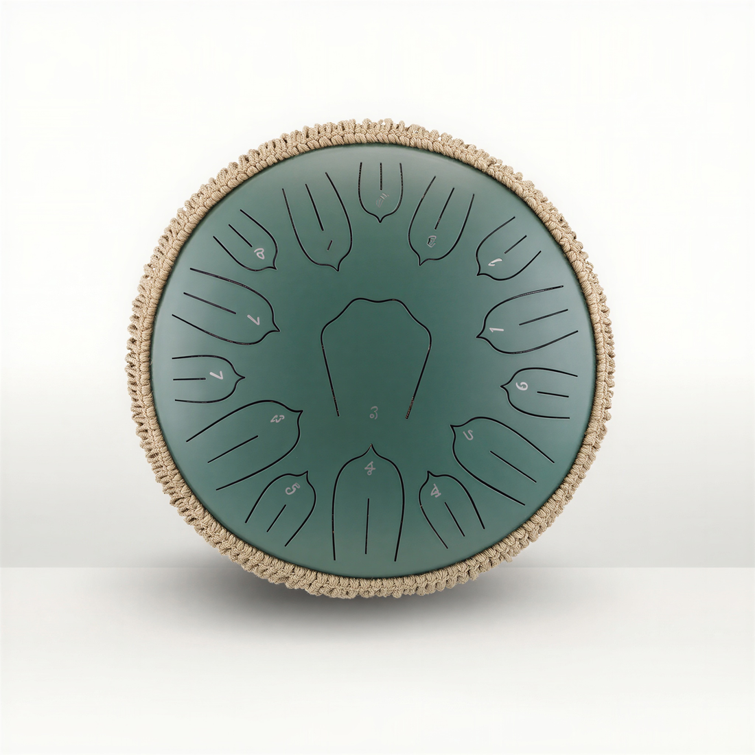 Tongue Drum D 15 Notes 33 cm