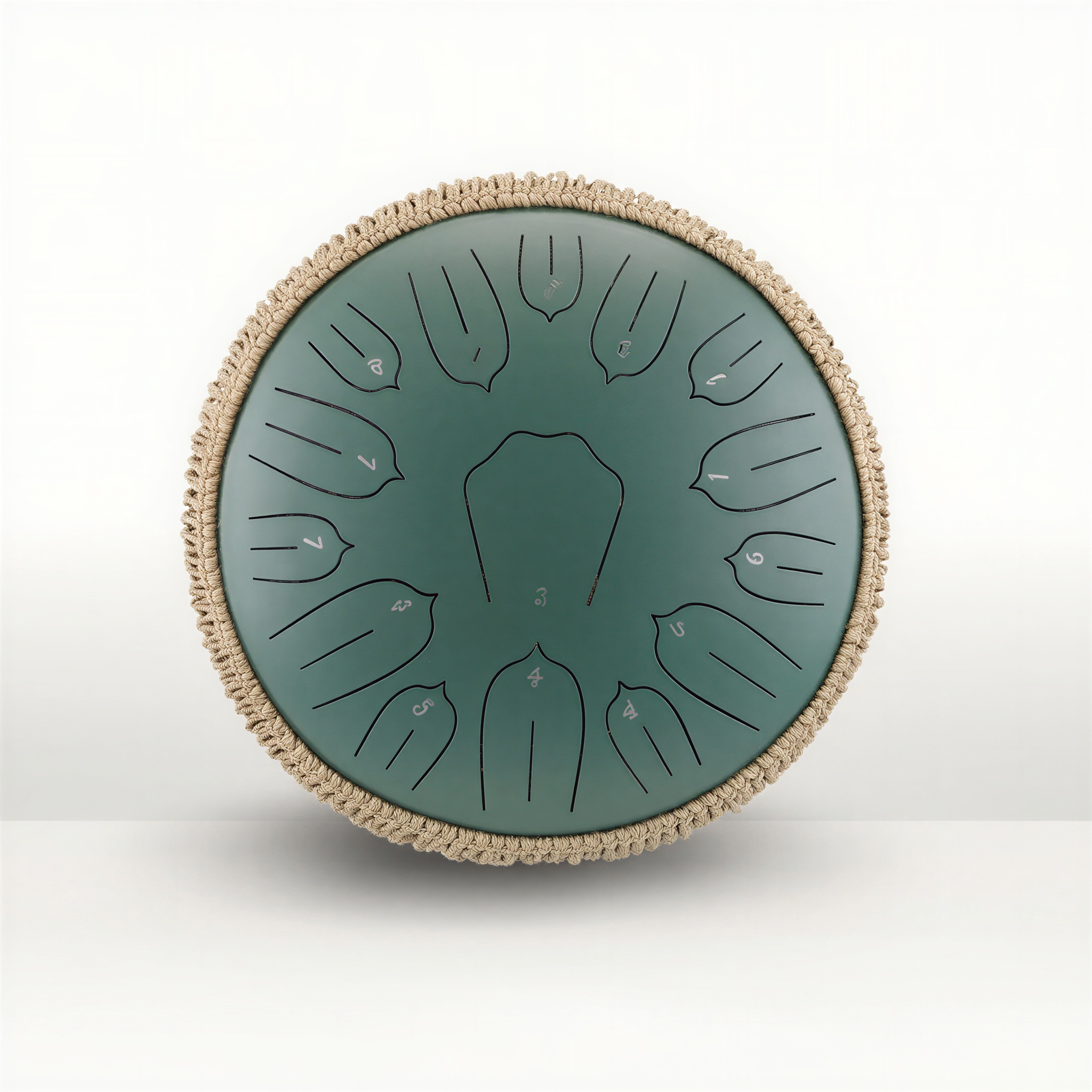 Tongue Drum 15 Noten in D (440 Hz) – 33 cm