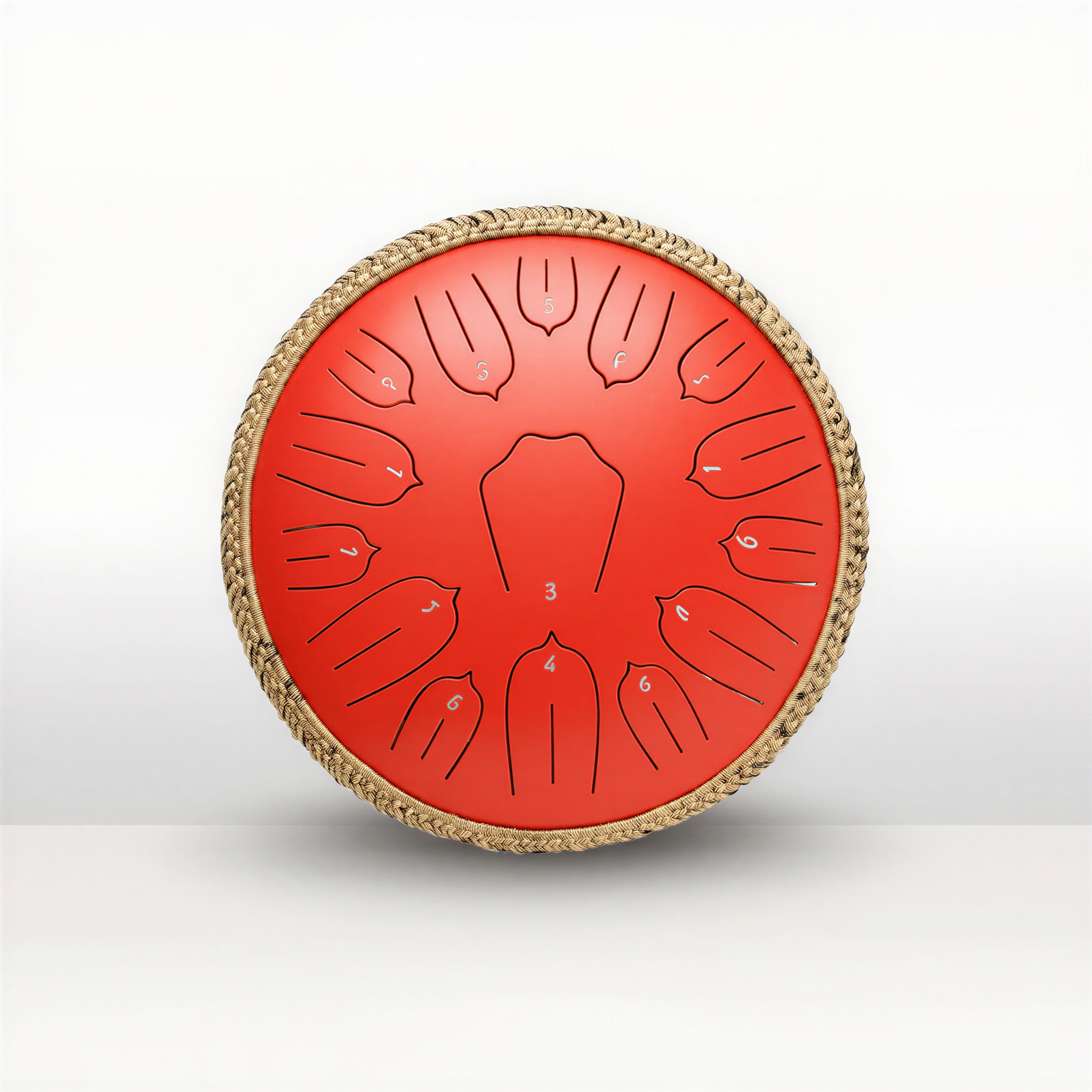 Tongue Drum 15 Noten in D (440 Hz) – 33 cm