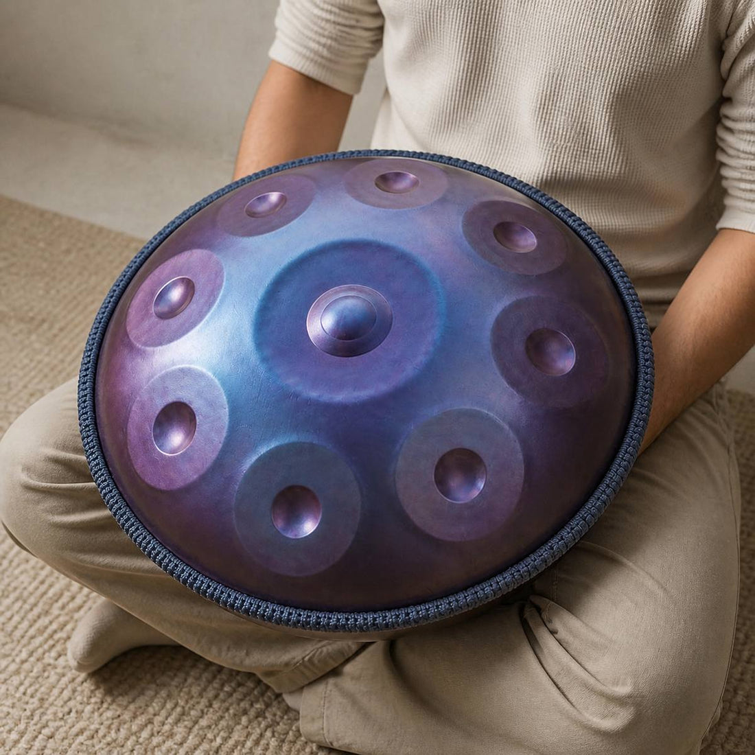 Handpan Kurd oder Amara D-Moll 9–12 Noten