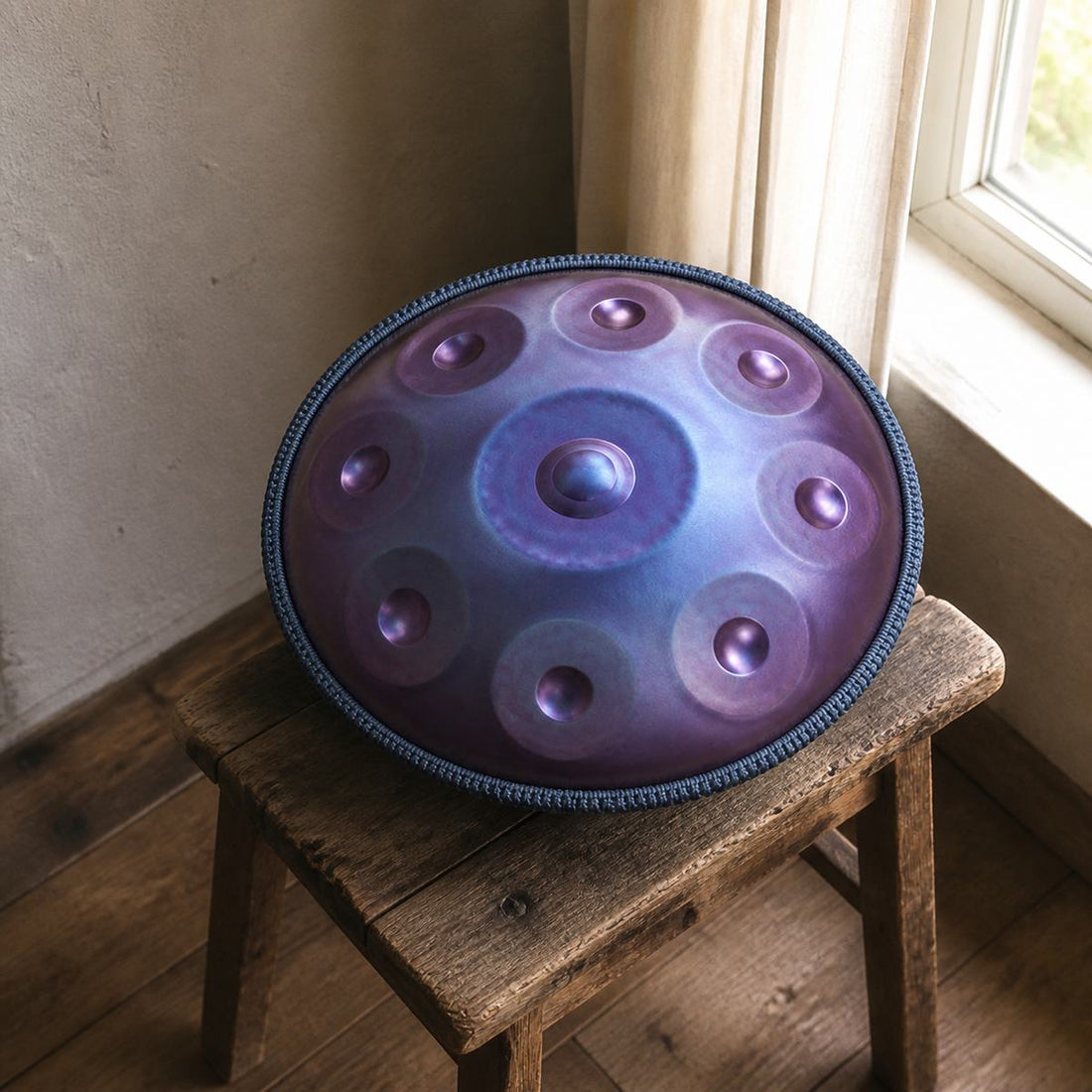 Handpan Kurd oder Amara D-Moll 9–12 Noten