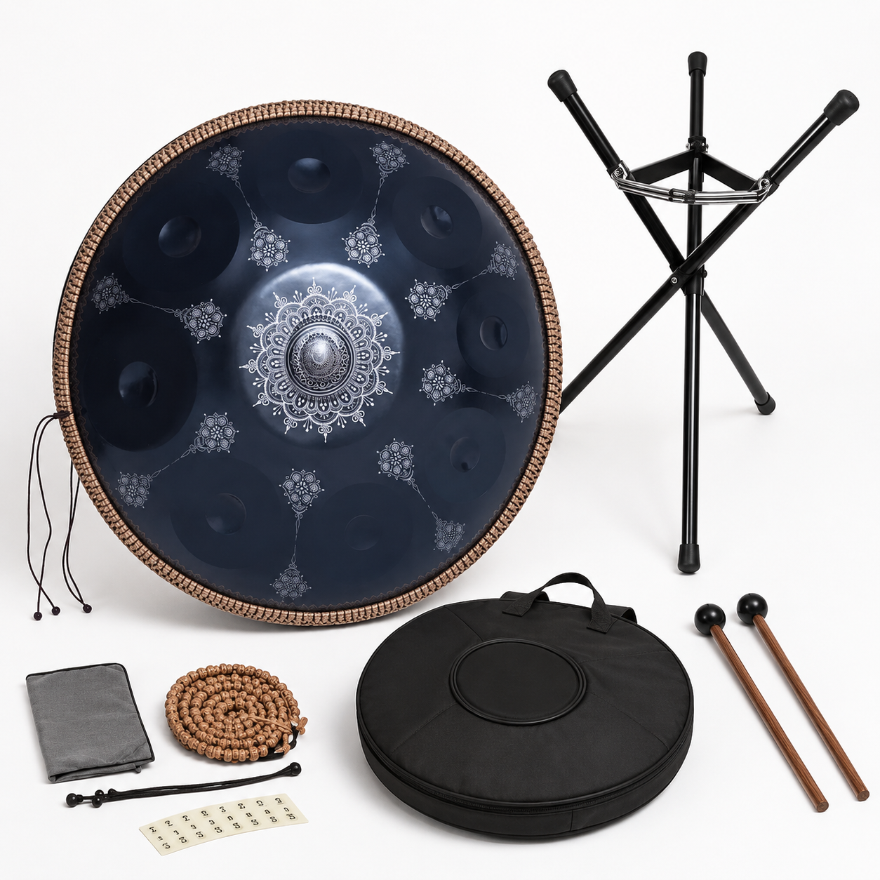 MANDALA Blau C-Dur 9–12 Noten