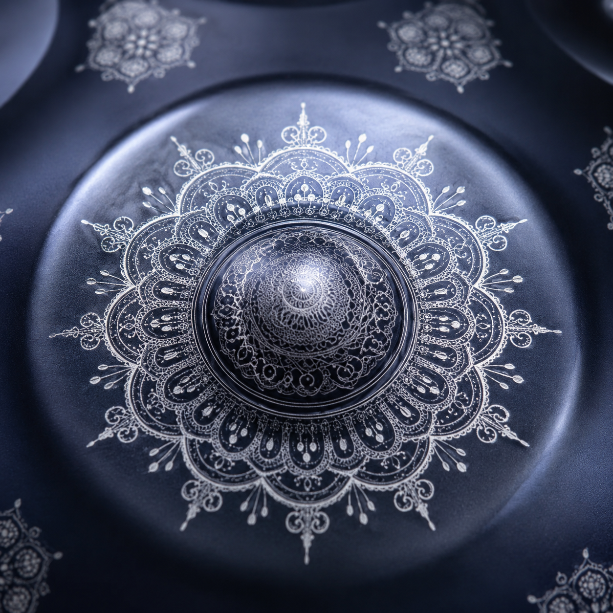 MANDALA Blau C-Dur 9–12 Noten