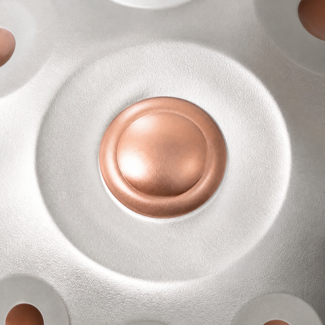 Handpan D Minor 9–12 Notes – Stainless Steel Satin