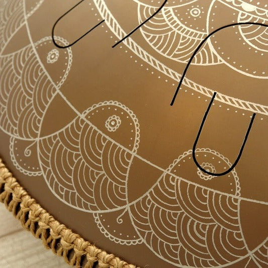8-note tongue drum for meditation