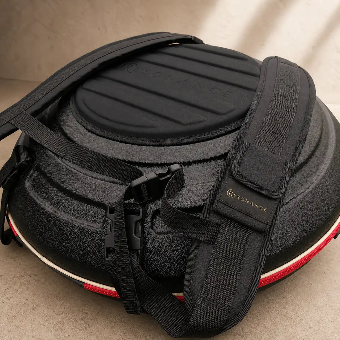 Handpan Tasche - gepolstert, mit Rucksackgurten - Bild 3 von 3