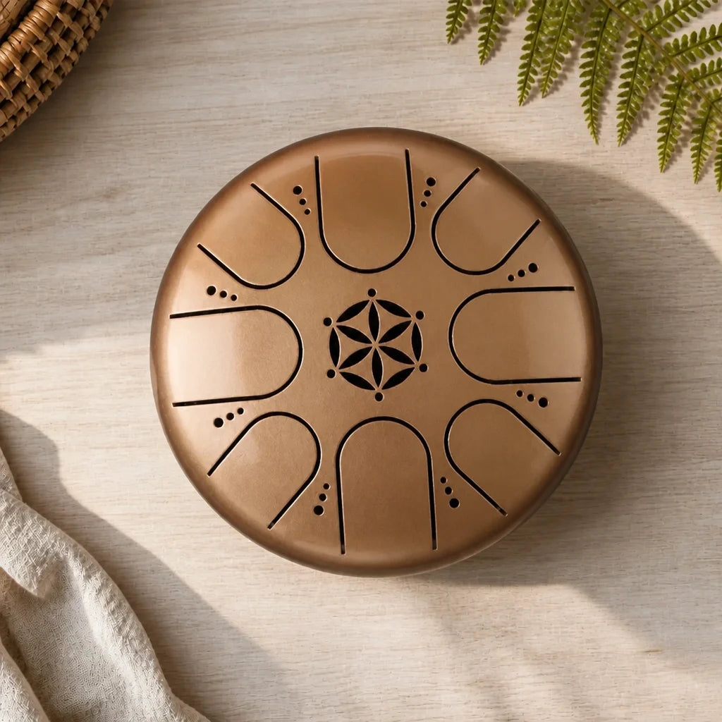 Zungentrommel 8 Noten - Mandala-Design - Bild 6 von 9