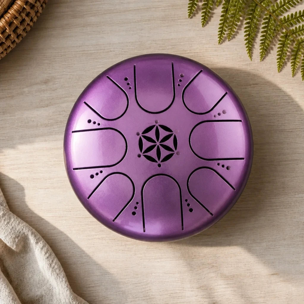 Zungentrommel 8 Noten - Mandala-Design - Bild 7 von 9