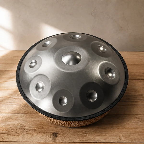 Handpan D-Moll 9–12 Noten – Edelstahl