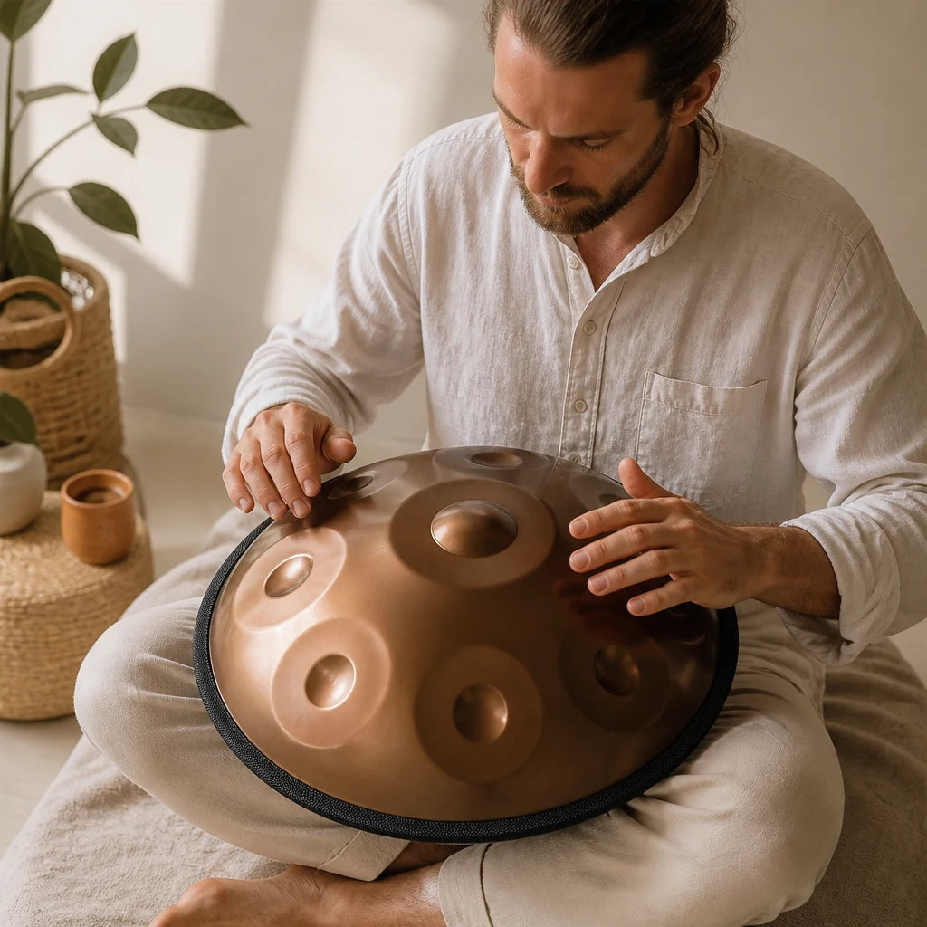 Handpan Kurd D-Moll 9–14 Noten